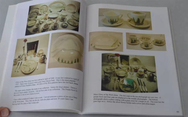 Great Northern Railroad Collectibles Book Elon Piche 400 + Dining Car Items