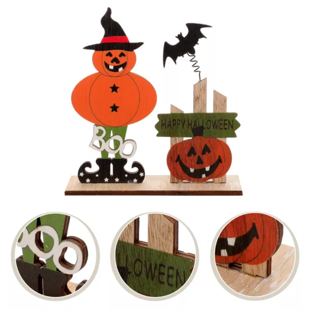 Tafelaufsatz Für Halloween Desktop-Ornamente Esstisch Holztisch
