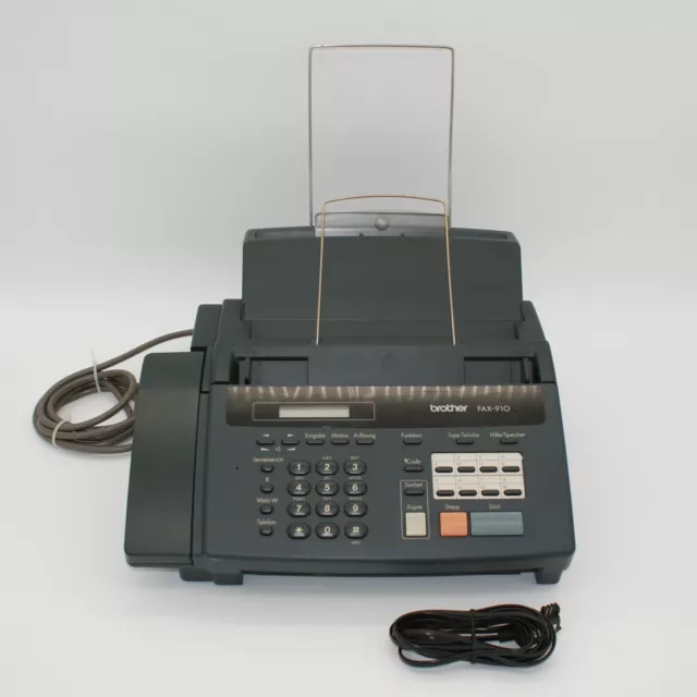 BROTHER FAX-910 Faxgerät Fax Rarität Guter Zustand - vom Händler