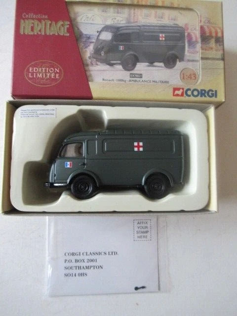 Corgi toys - A commer Ambulance 463 and a Citroen safari (Corgi ski club) 475 both boxed Location: C