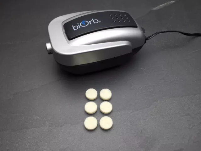 6 x Compatible with Biorb Air Pump Filter discs. MK1 Bio orb Air Service Kit