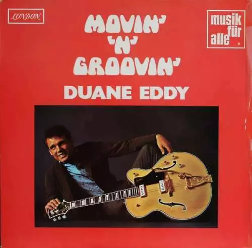Duane Eddy - Movin' 'N' Groovin' LP Comp Vinyl Schallplatte