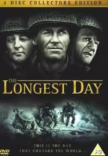 The Longest Day DVD (2004) John Wayne, Annakin (DIR) cert PG 2 discs Great Value
