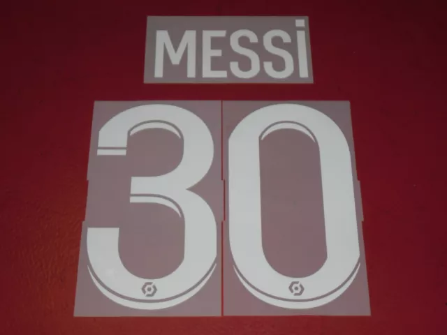 Name Set Flocage Officiel Messi Psg Home (Maillot Marine) 2022/2023