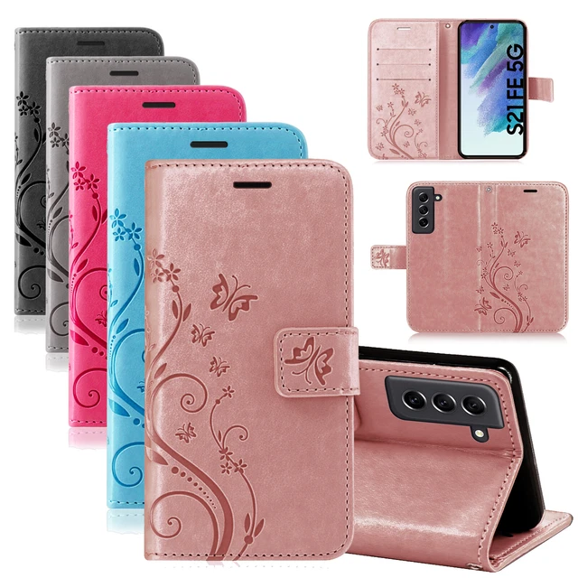 Étui Portable pour Samsung Galaxy de Protection Housse Pliante Coque à Bande Bf