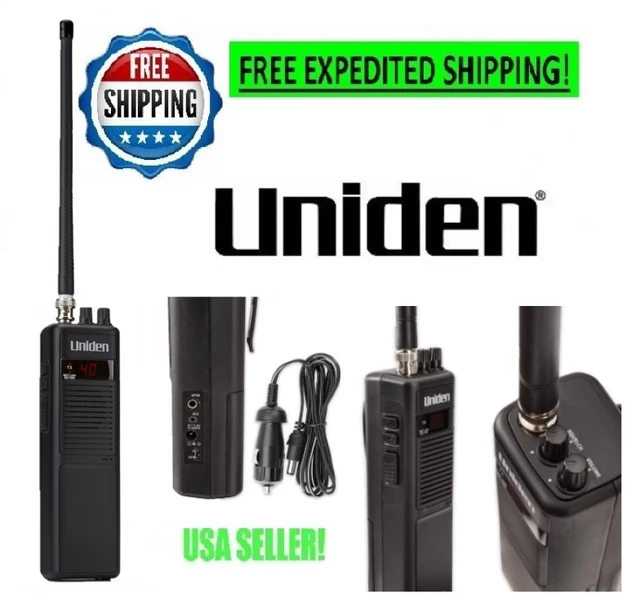 UNIDEN HANDHELD CB Radio Mobile Portable Rubber Antenna Tuned Range