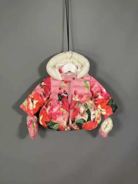 TED BAKER Jacket - Age 6-9 Months - Floral - Great Condition - Girl’s
