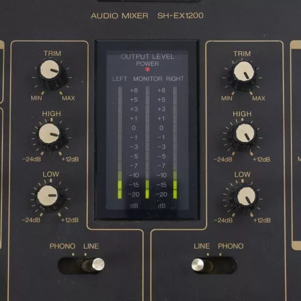 [Excellent] Technics SH-EX1200 Audio Mixer DJ Mixer Black Used 100V 2