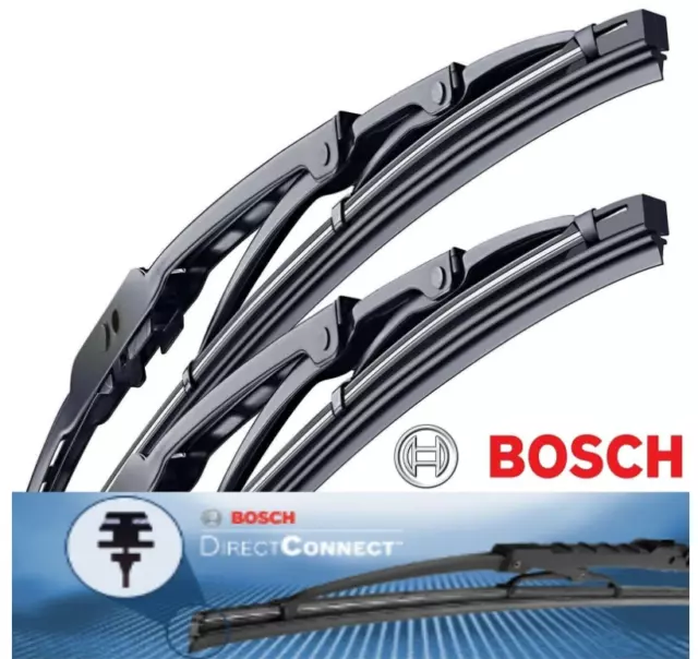 New SET OF 2 BOSCH DIRECT CONNECT WIPER BLADES size 26 / 16 Front Left and Right