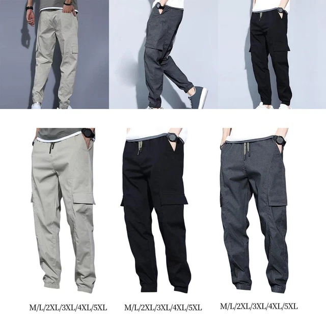 Pantalon cargo pour homme Pantalon de jogging décontracté Pantalon de sport