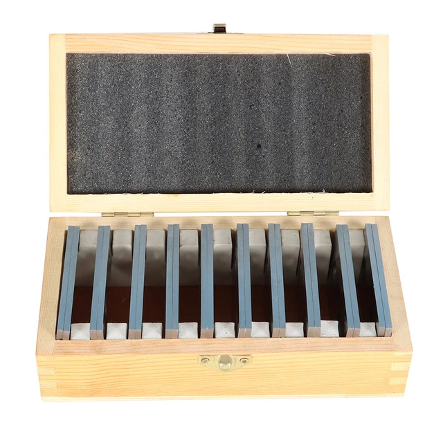 10 Pair 1/8 x 3" Precision Parallel Set Hardened Steel In Case Steel New