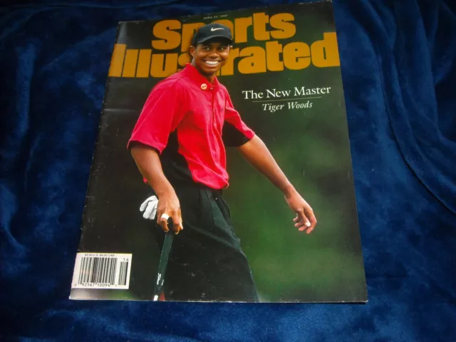 1997 Sports Illustrated The New Master Tiger Woods -April 21, 97' Newstand!!!