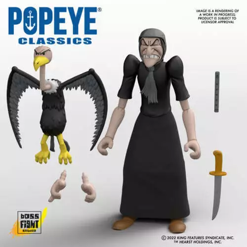 POPEYE - Braccio di Ferro - Wave 2 - Sea Hag Action Figure Boss Fight Studio