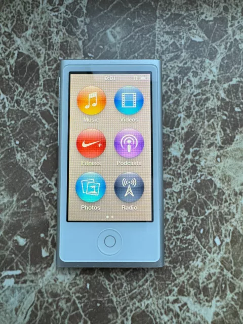 Apple iPod Nano 7th generation 16GB A1446 Silver
