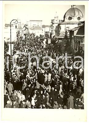 1939 MILANO Imponente folla visita FIERA CAMPIONARIA *Fotografia
