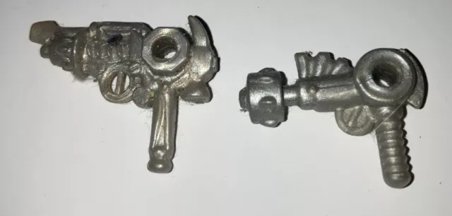 Bucky O'Hare Deadeye Duck Silver Gun X2 Accessories