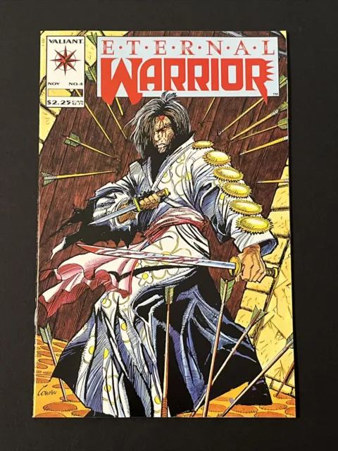 Eternal Warrior #4 VFNM 1992 Valiant Comics 1st Bloodshot