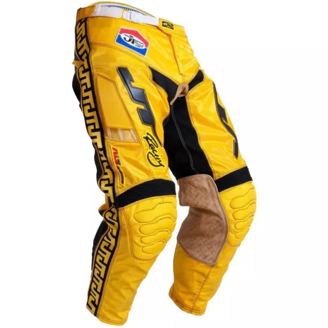 JT Racing USA Classick ALV MX Pants Moto Motocross Racing Black/Yellow Size 28