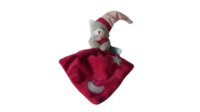 Doudou peluche chat Les Luminescents BN0137 Baby'Nat