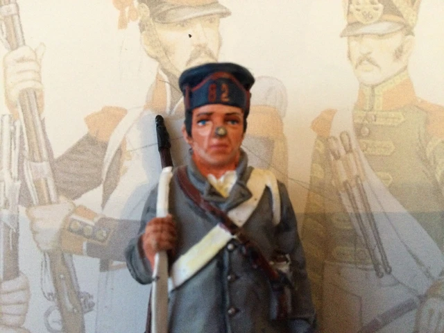 Del Prado Napoleon At War - Conscript 82Nd Regt French Line Inf Antry With Book 3