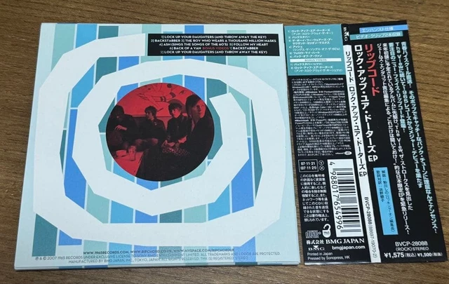 JAPAN EDIT. CD amélioré Ripchord Lock Up Your Daughters EP avec Obi EUR ...
