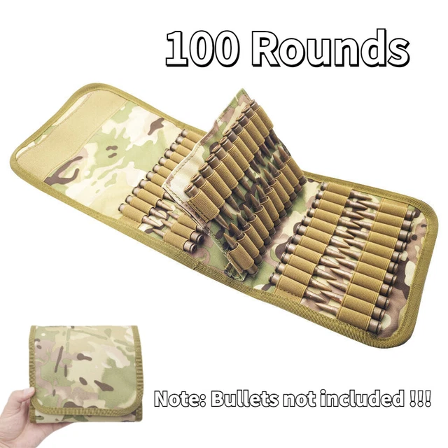 100 Rounds Rifle Pistol Bullet Cartridge Bandoleer Ammo Ammunition Shell Carrier Holder Case Magazine Pouch For .38 9mm .357 In Kenya | Ammunition & Magazine Pouches & Holders - Foto 14