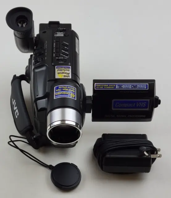 JVC GR-AXM230U VHS-C Tape Video Camera Camcorder w/ Charger - *PLEASE READ*