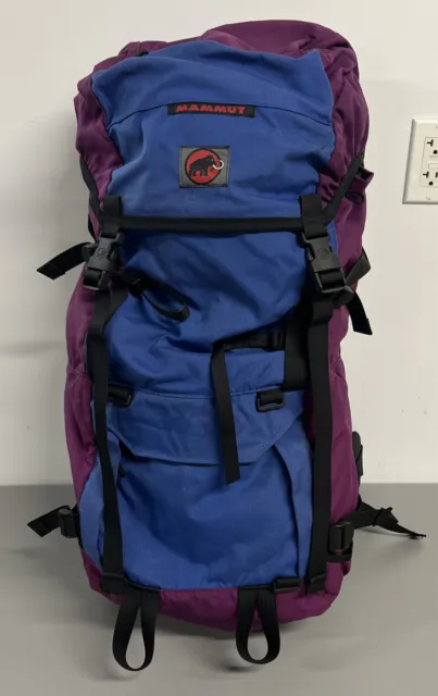 Mammut Light 60 Trekking Backpack 55L Swiss System Purple Blue Ergo Tech
