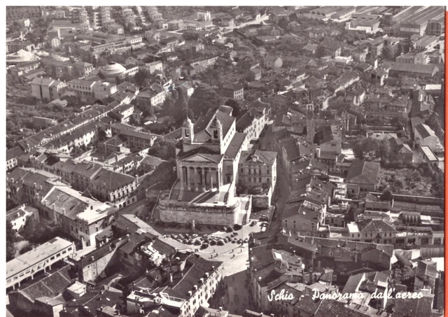 1958 Schio Il Paese Veduta Aerea
