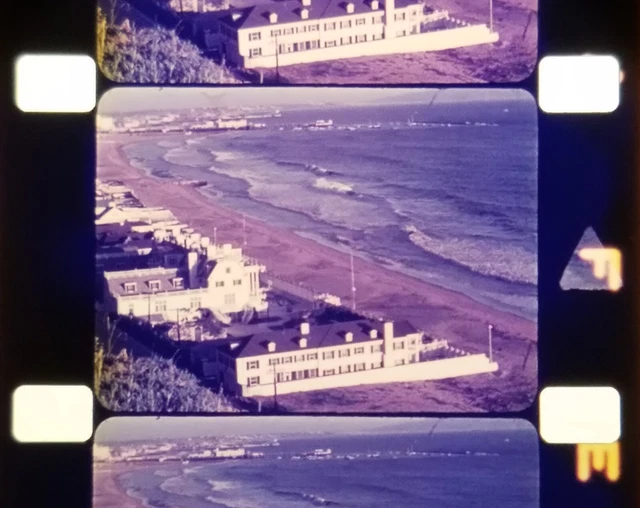 16MM HOME MOVIE 1939 Santa Monica Beach, Redondo Beach, San Pedro