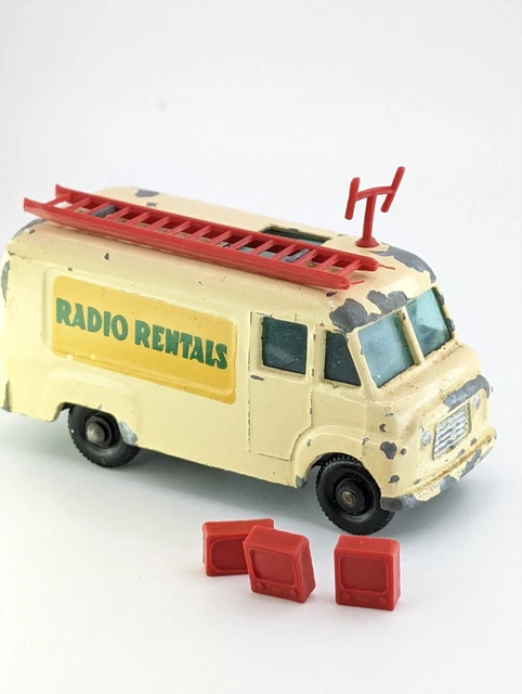 Miniature Matchbox Lesney – Van TV Service D'occasion