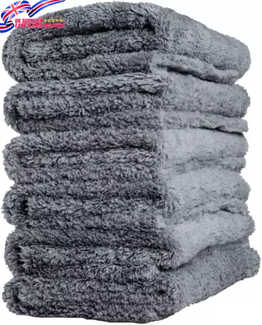 Happy Ending Edgeless Microfiber Towels, 16x16 (6 Pack