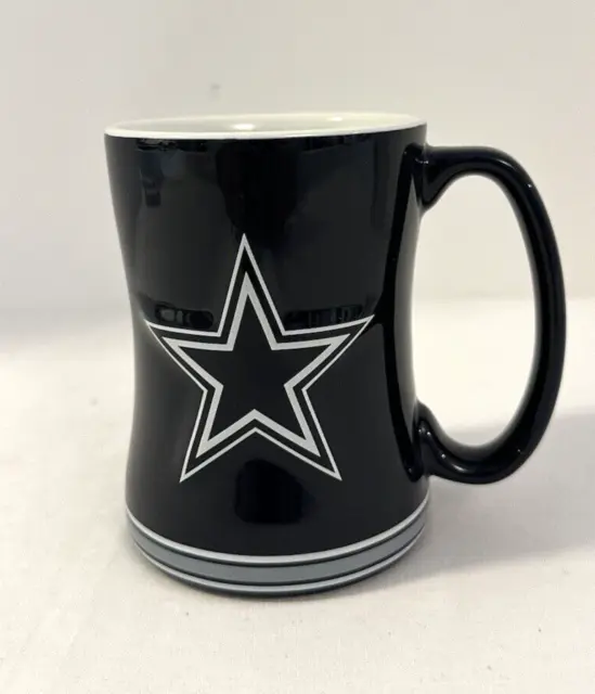 Licensed Product Dallas Cowboys 3D Star Coffee Mug Cup Blue 2016 NFL Football
