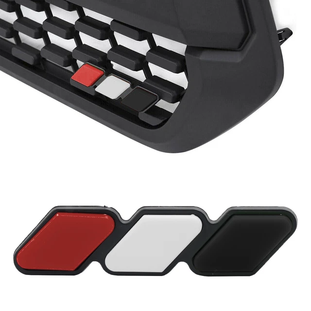 Tri-Color Grille Badge Emblem For Toyota 4Runner, Italy - Foto 9