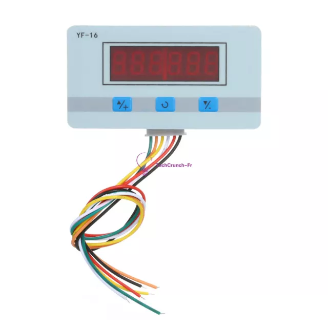 Mini LCD Digital Counter Module DC/AC7V~27V Electronic Totalizer 1~999999