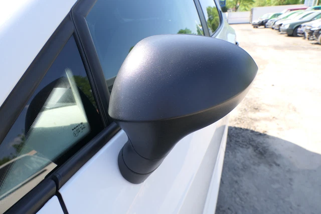 Capuchon De Rétroviseur Gauche Noir Pour Fiat 500 2007-2023 - Coque De Remplacement En ABS, Facile à Clipser