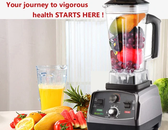BPA FREE 3HP 2200W Heavy Duty Commercial Grade Blender Mixer