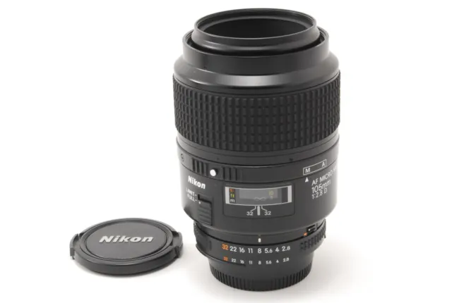 ⭐️ Near MINT++ ⭐️ Nikon AF Micro Nikkor 105mm f/2.8 D Telephoto Macro Lens JAPAN