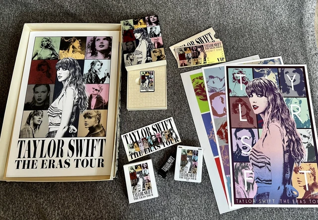 Taylor Swift Eras Tour Vip Package Merch Box Confetti Lanyard Pin ...