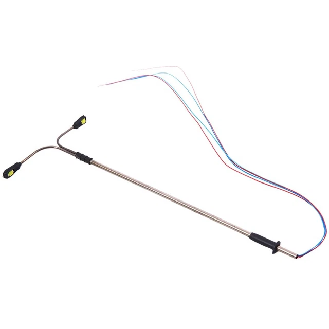 10 Pièces Lampes/Réverbères Pour Modélisme Ferroviaire 1:50 - LED Blanc Chaud - Neuf