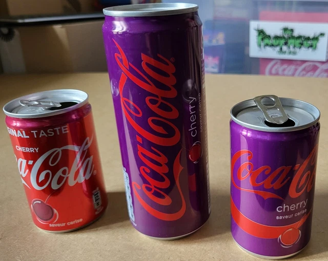 COCA COLA 4 cans - Espagne série Coke Studio 2022 - 330 ml Vide et