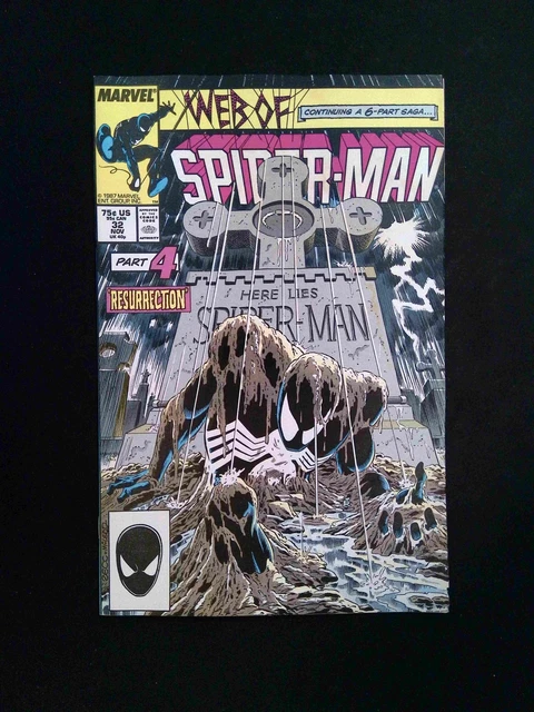 Web Of Spider-Man #32  Marvel Comics 1987 VF+