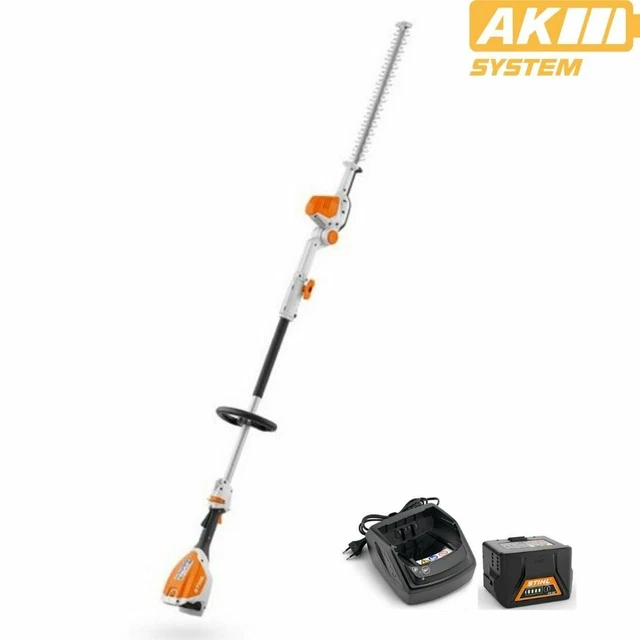 STIHL HLA 56 Cordless Long Reach Hedge Trimmer ( with ak10 battery and