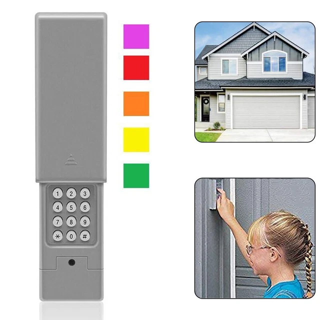 Tastiera wireless universale per porta garage facile compatibilità