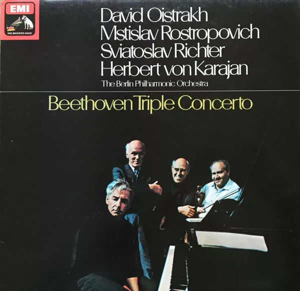 David Oistrakh*, Mstislav Rostropovich, Sviatoslav Richter, Herbert Von Karajan,