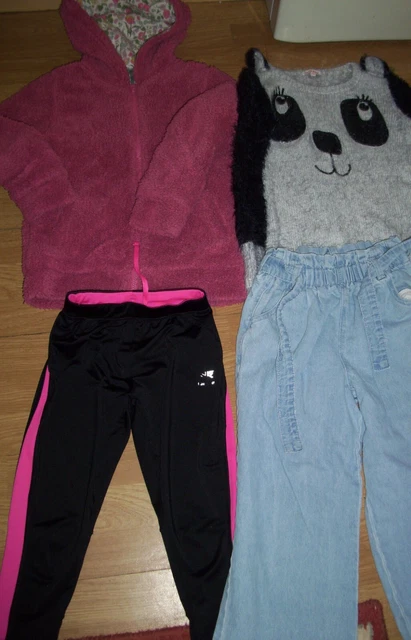 Girl's bundle of clothing.Age 9-10 years.Jacket,jeans,trousers.Free Postage!