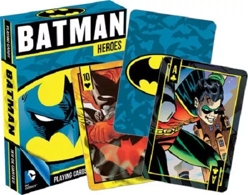 Playing Card Deck DC Comics Batman Heroes