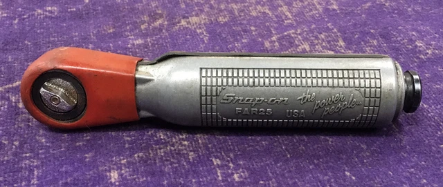 Snap-On Tools FAR25 Compact Reversible Air Ratchet 1/4" Drive USA