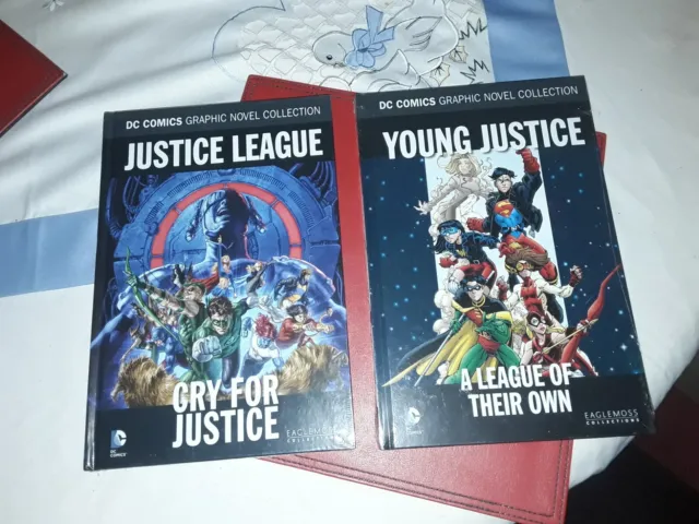 2 x DC Comics Graphic Novel Collection Young Justice League Of Their Own Cry For