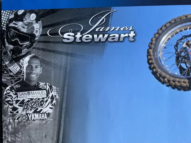 James “Bubba” Stewart - Factory Team JGR Yamaha Poster - Supercross & Motocross 2